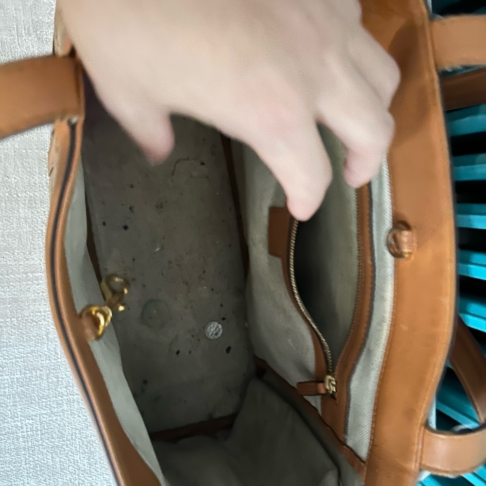 MCM COGNAC MEDIUM DELMY VISETOS